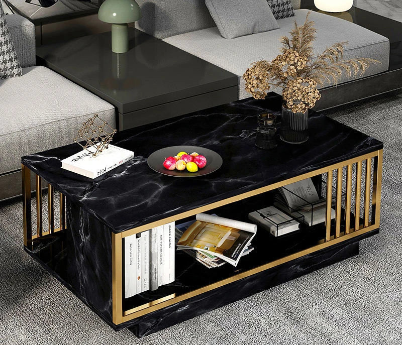 Storage Coffee Table Decoration Accessories Luxury Design Living Room Coffee Table Dining Dressing Table Basse Dining Tables