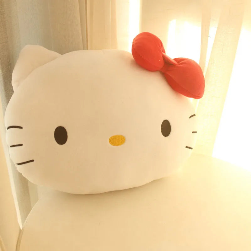 Sanrio Hello Kitty Bad Badtz Maru Keroppi Cute Cartoon Pillow Cushion Warm Hands Dual Purpose Pillow Sofa The Bed Decorate Gift